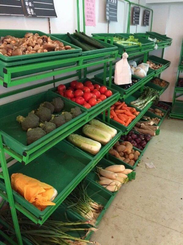 共享果蔬店自助果蔬机，只需要下楼购买果蔬即可