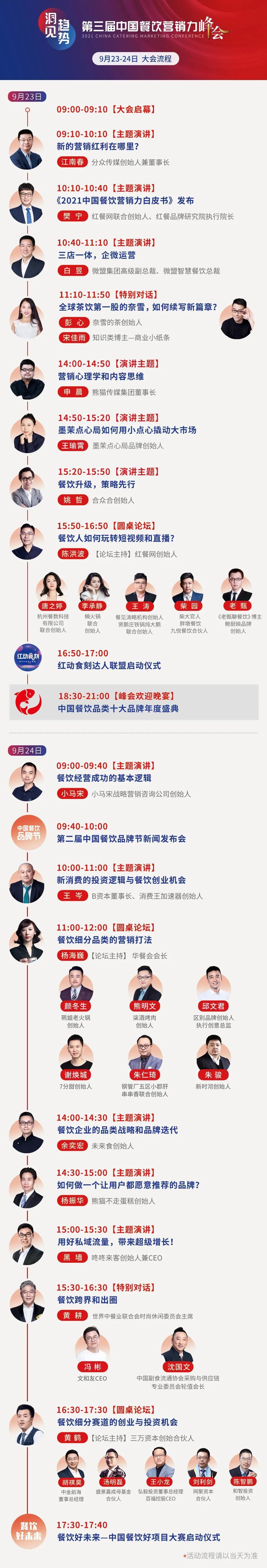 重磅嘉宾云集！第三届中国餐饮营销力峰会9月底在京举行