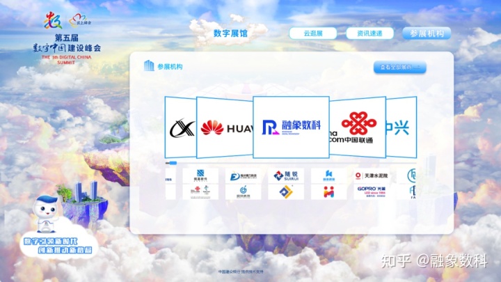 融象数科亮相第五届数字中国建设峰会“云上峰会”，以产业经济数据服务助力数字化革新